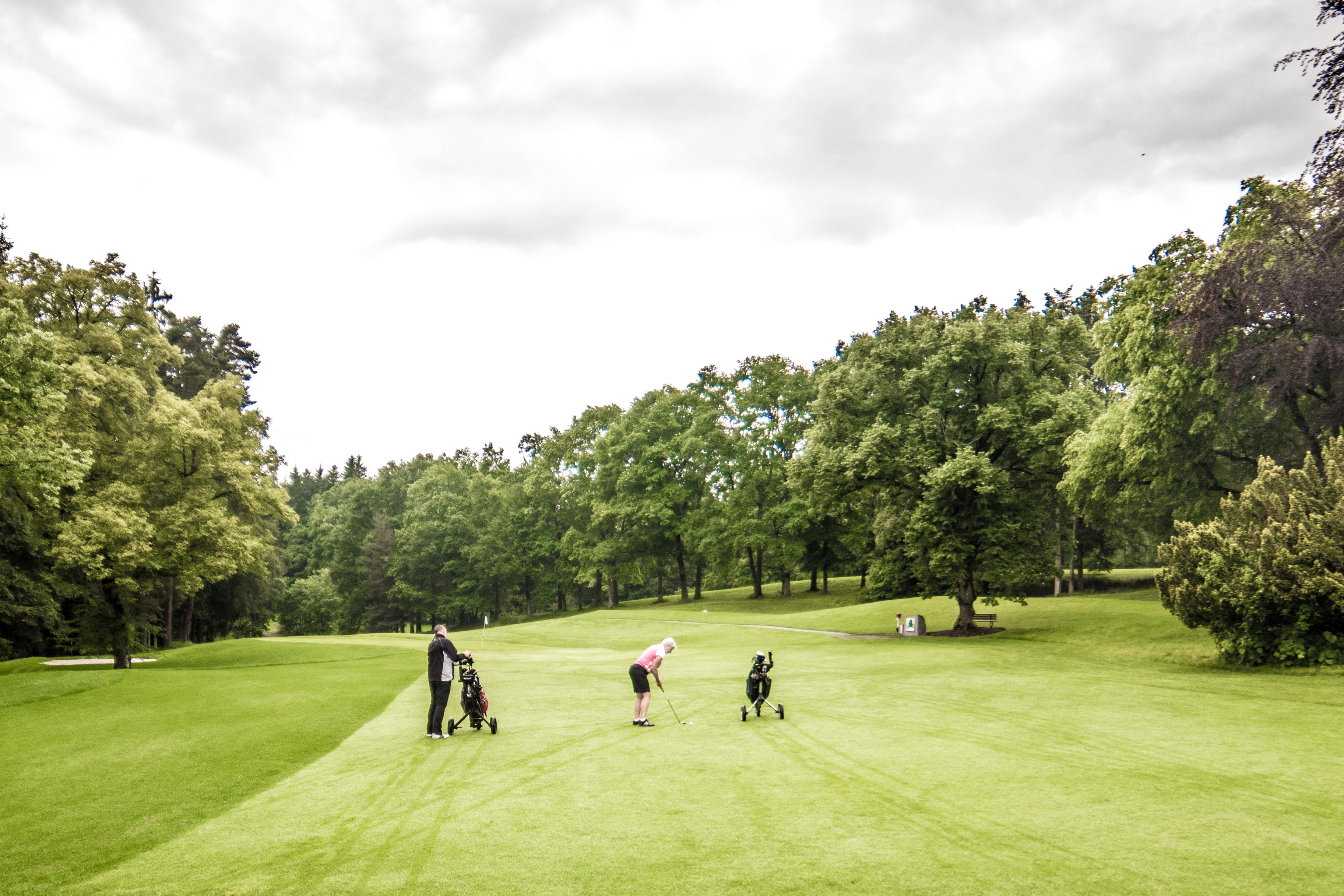 Golfer auf dem Platz des Golf- und Land-Club Regensburg – Originalfoto aus dem öffentlichen SwingWorks-Profil