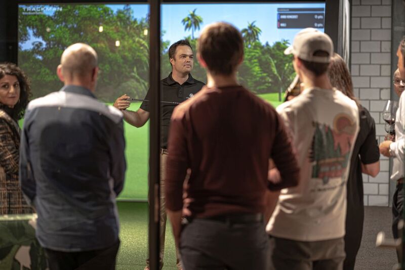 Einführung am Golfsimulator bei Lifestyle Golf in Chur